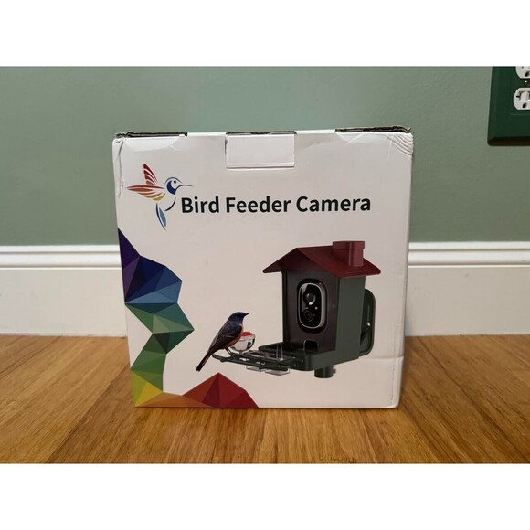 Smart Bird Feeder with Camera Solar Powered, 2K Video, AI Bird Recognition - Picture 2 of 3